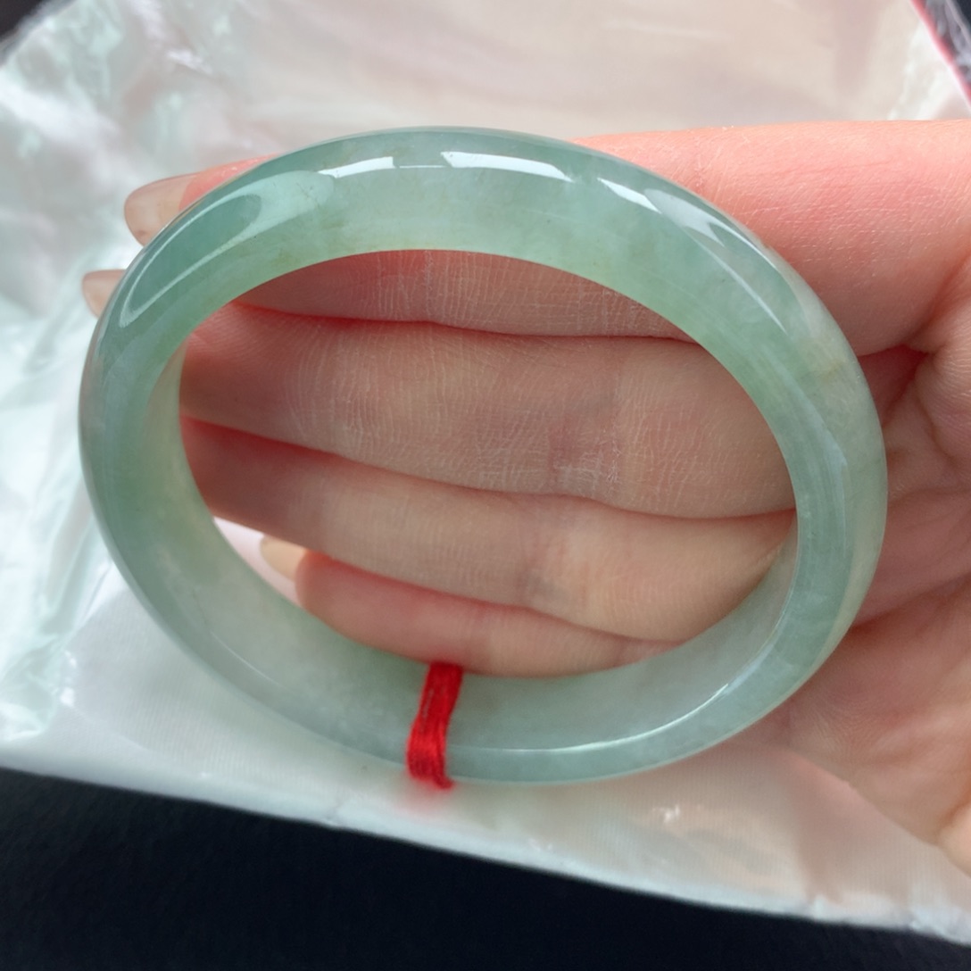 翡翠手镯未镶嵌(11号)贵妃，正圈戴54