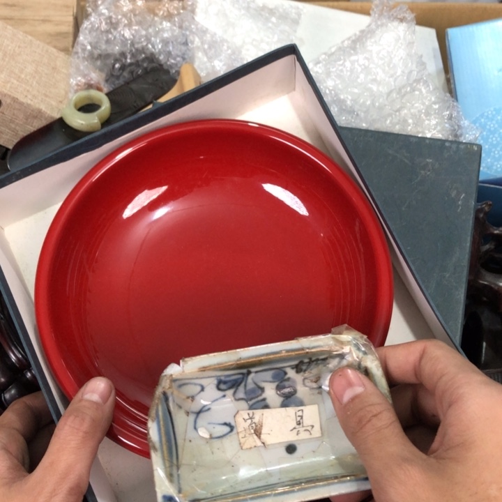 陶瓷孤品单件车里拍