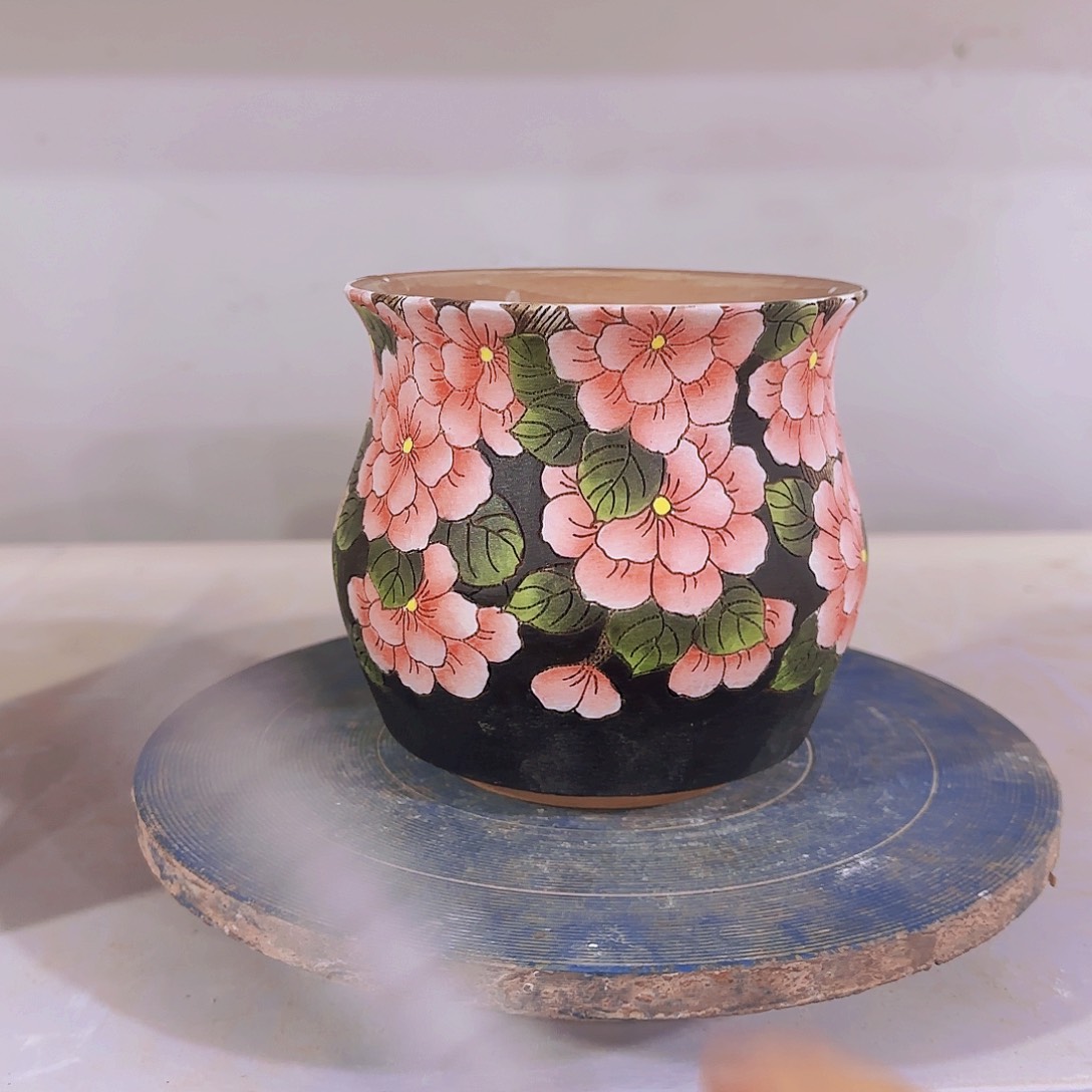 缸陶瓷花盆陶瓷花盆