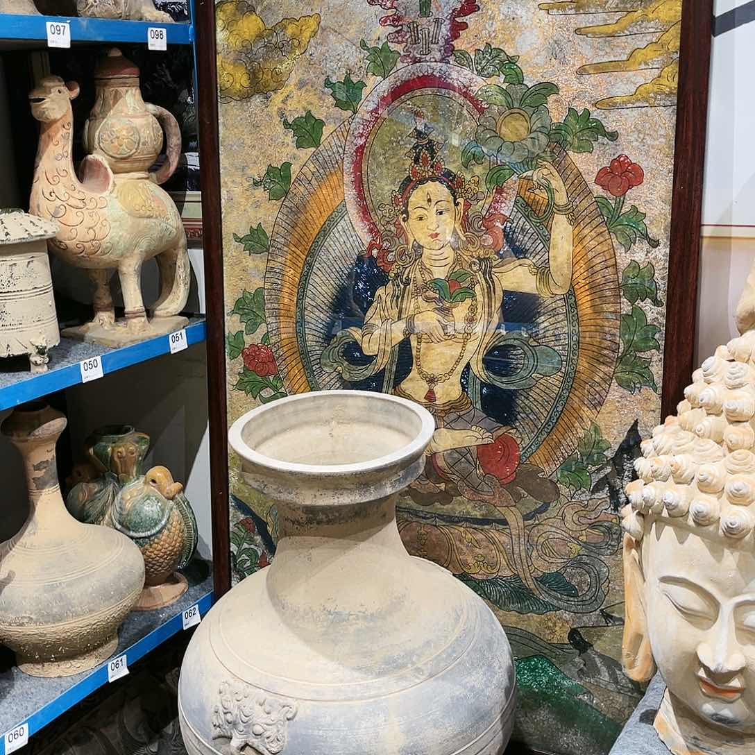 小****猫瓦当摆件茶台的一