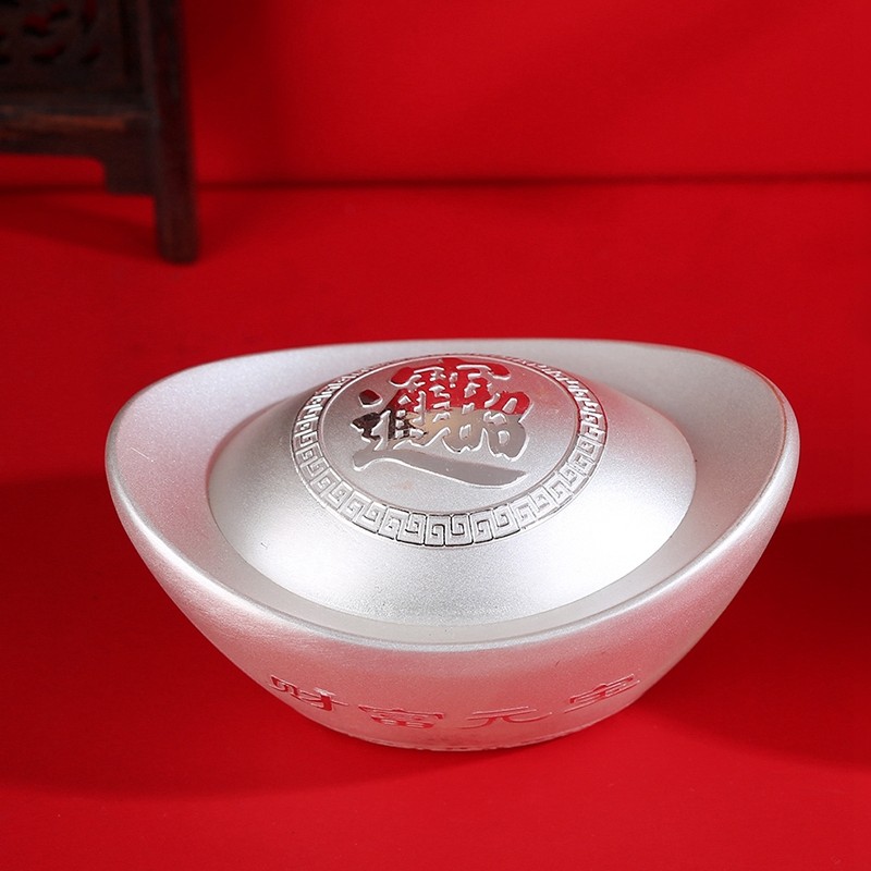 银制品 银元宝9999足银实心银锭子投资收藏摆件银礼10克银元宝