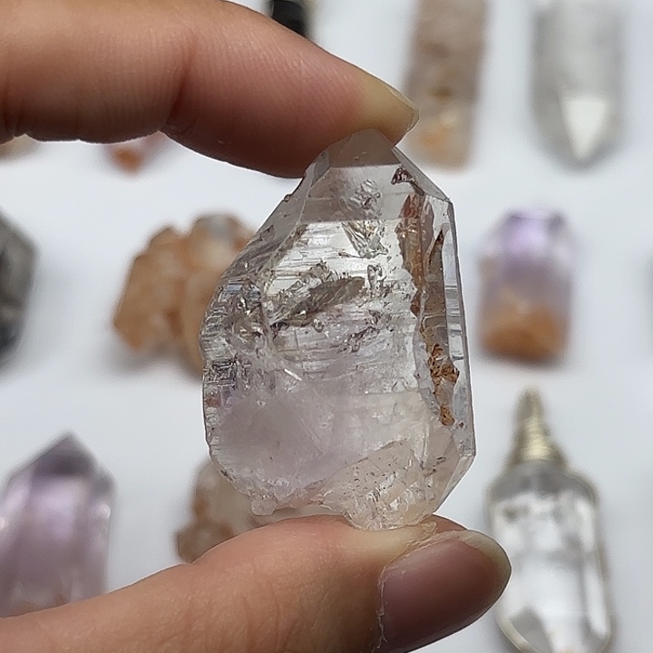 未镶嵌颈饰水晶红泥闪灵钻40mm+