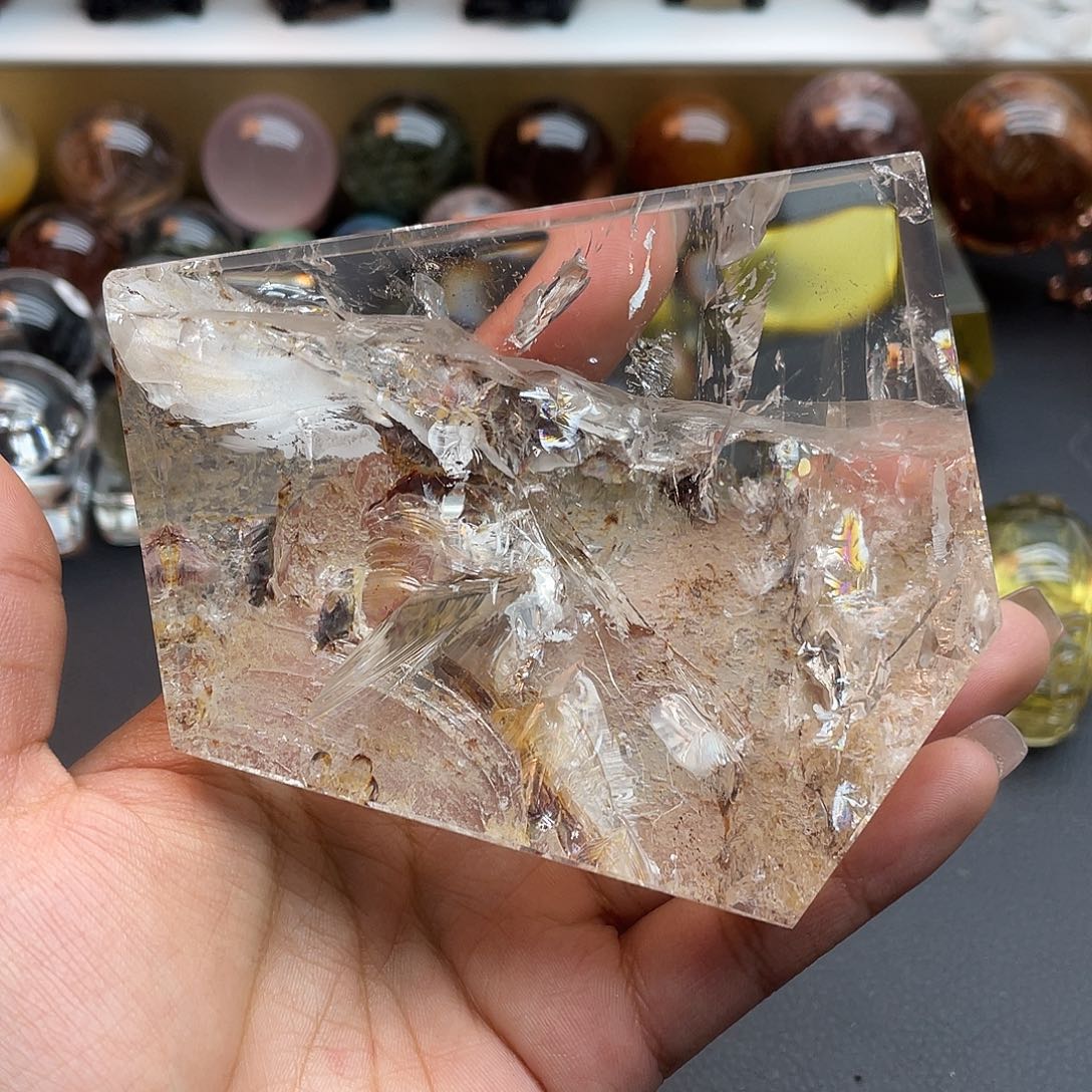 天然水晶未镶嵌水晶