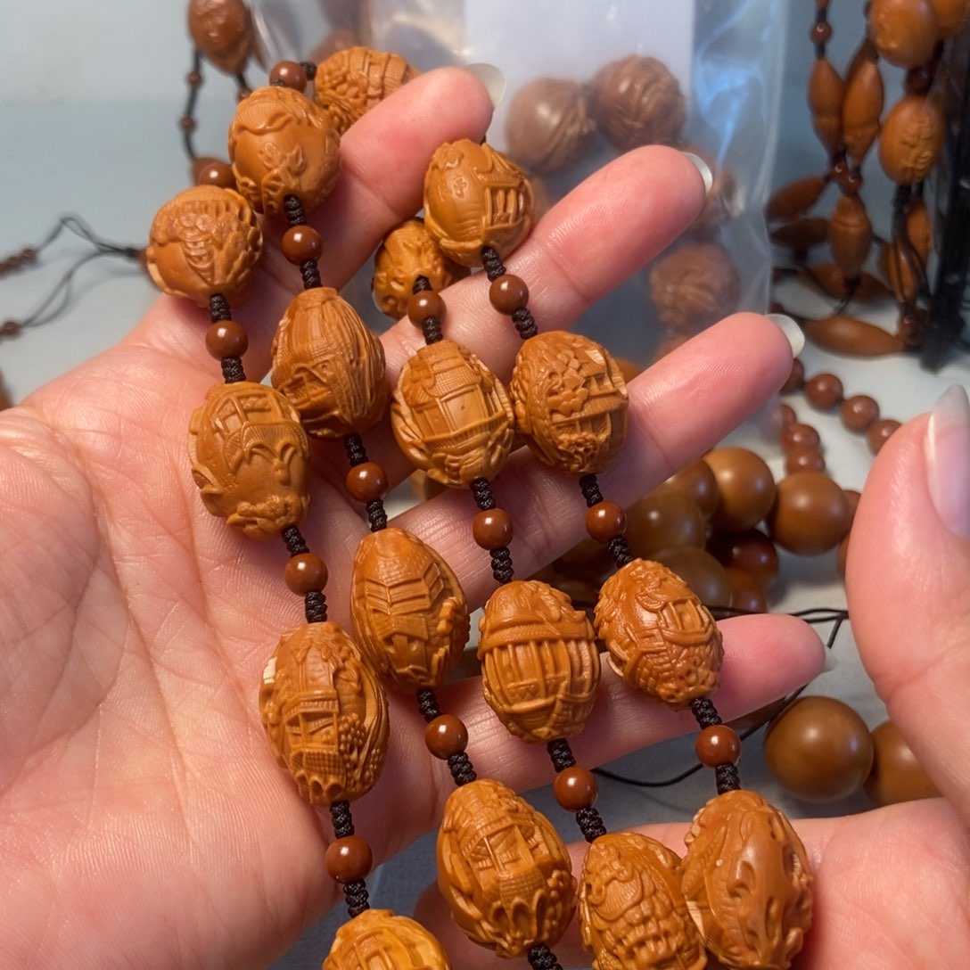 橄榄核手串/手链风景园林1718