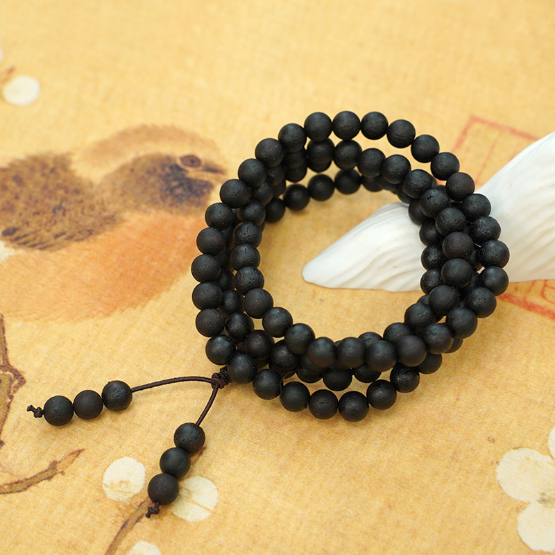 降真香卡6圆珠多圈海南尖峰岭收藏级100%真品传承文玩手串