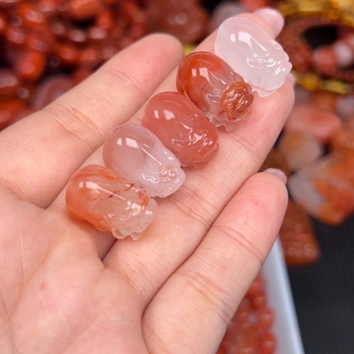 南红玛瑙未镶嵌吊坠(不含链)
