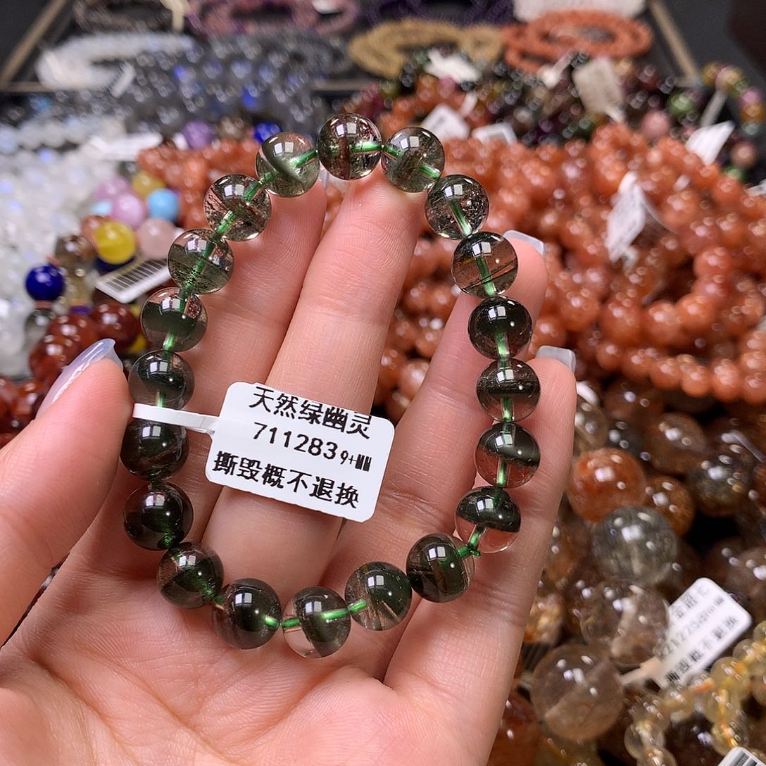 水晶手链未镶嵌，