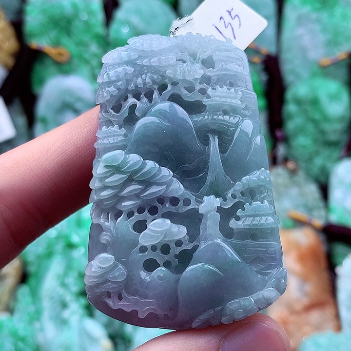 翡翠吊坠(不含链)未镶嵌