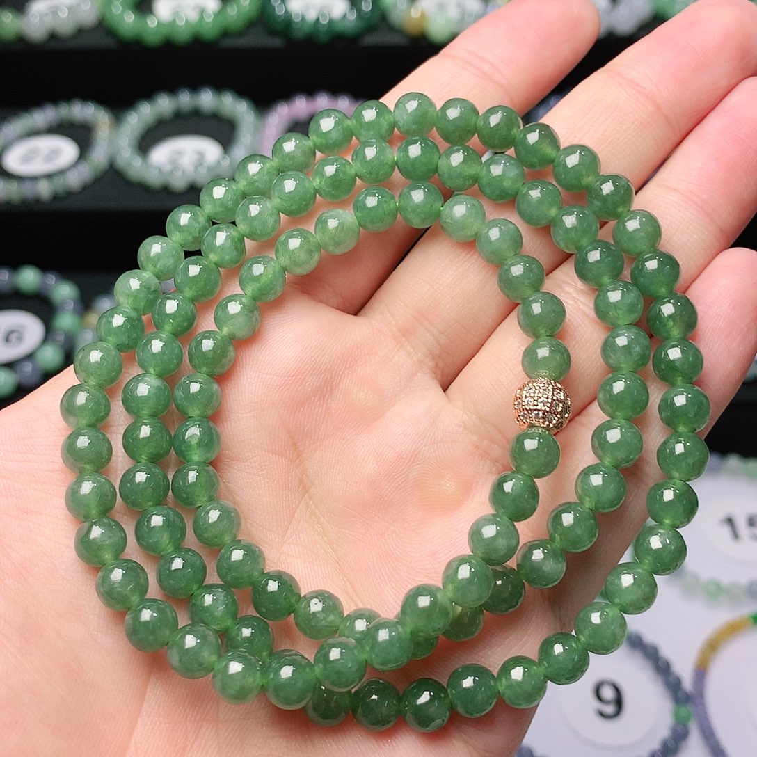 翡翠手链未镶嵌翡翠