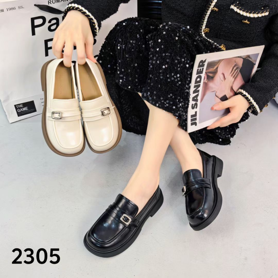 2025年秋季新款乐福鞋软底软面平底休闲百搭日常上班通勤穿