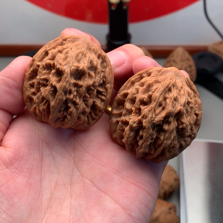 文玩核桃吊坠41精品虎头