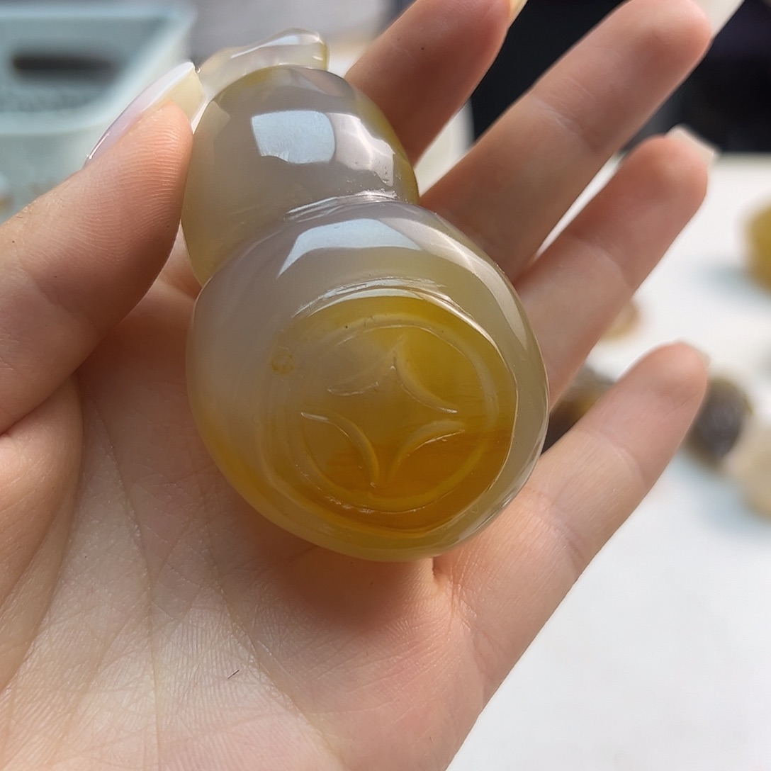 玛瑙/玉髓未镶嵌吊坠(不含链)