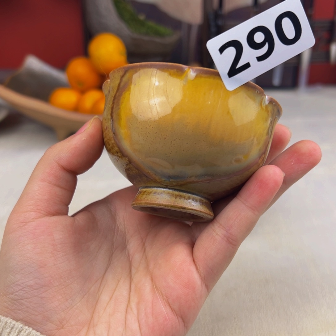 杯子纯手工柴烧主人杯