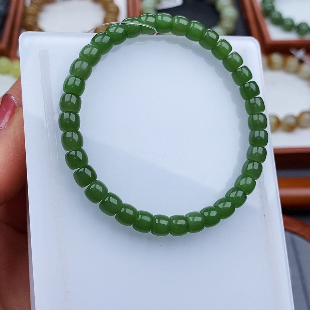 和田玉手链未镶嵌