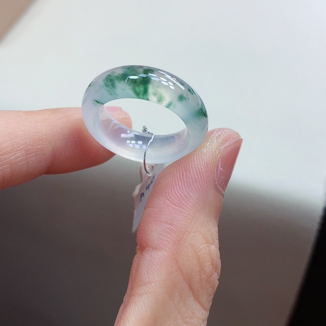 未镶嵌戒指翡翠11-12号