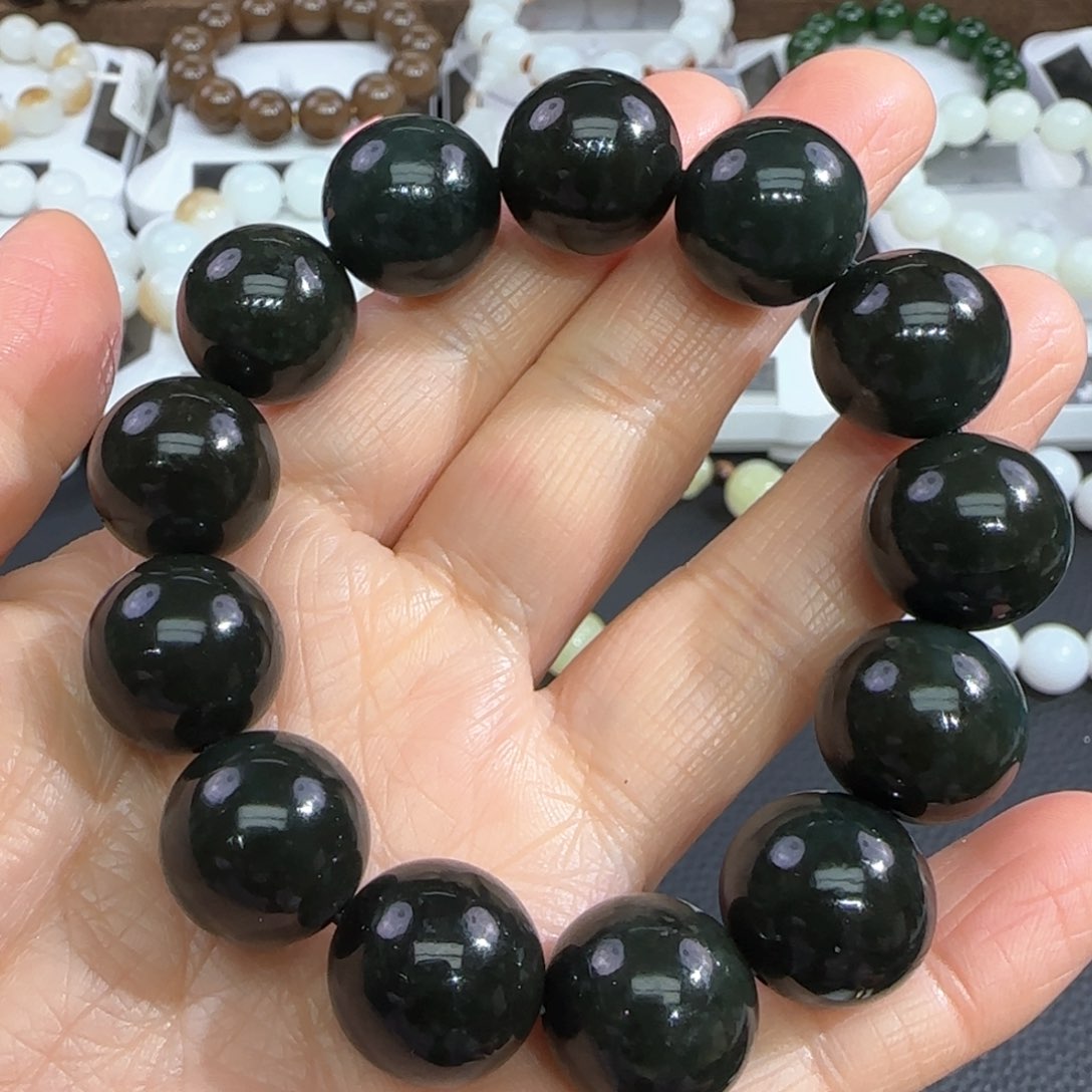 和田玉手链未镶嵌