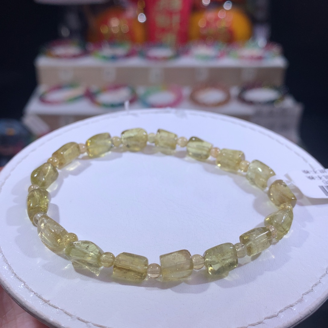 碧玺手链未镶嵌碧玺