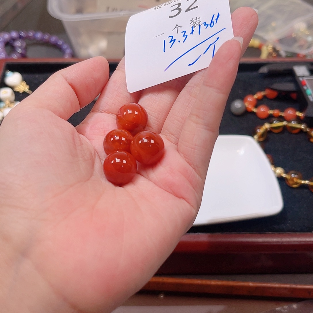 水晶珠宝半成品未镶嵌32 。