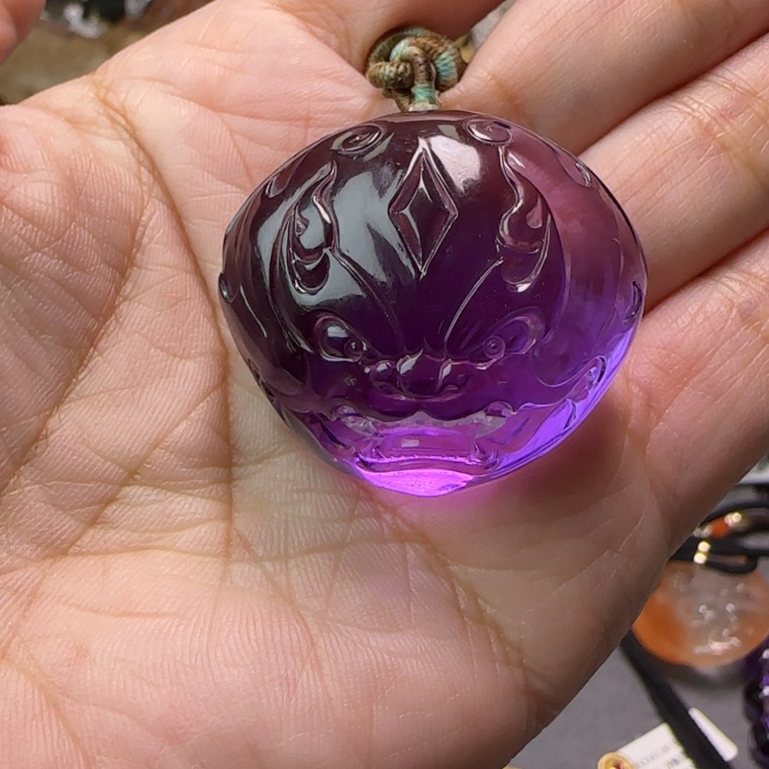 水晶吊坠未镶嵌糯****OJP36284成