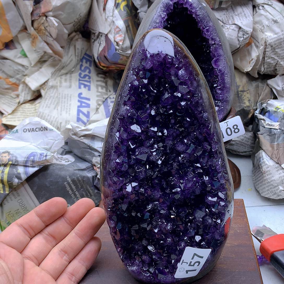 紫晶大型摆件（非配饰）未镶嵌