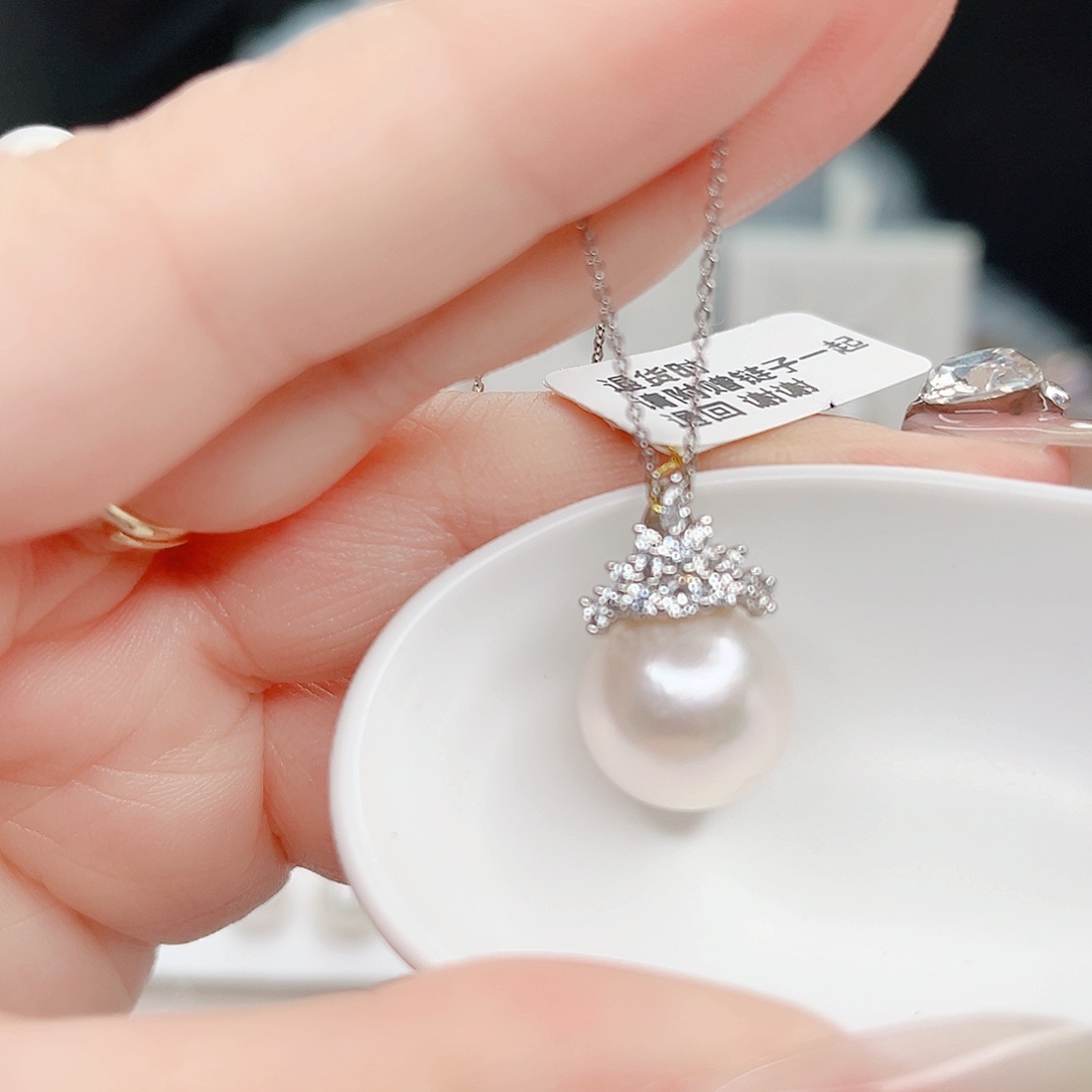 合金吊坠(赠链)淡水珍珠