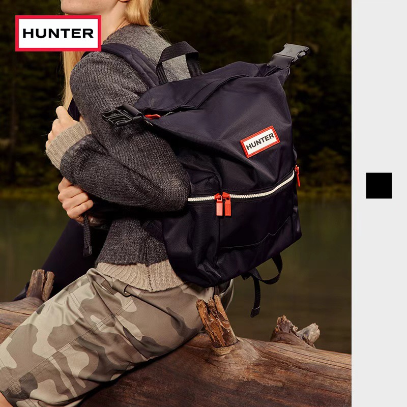 HUNTER情侣款户外双肩包背包书包顶扣尼龙防水迷你款旅行登山包