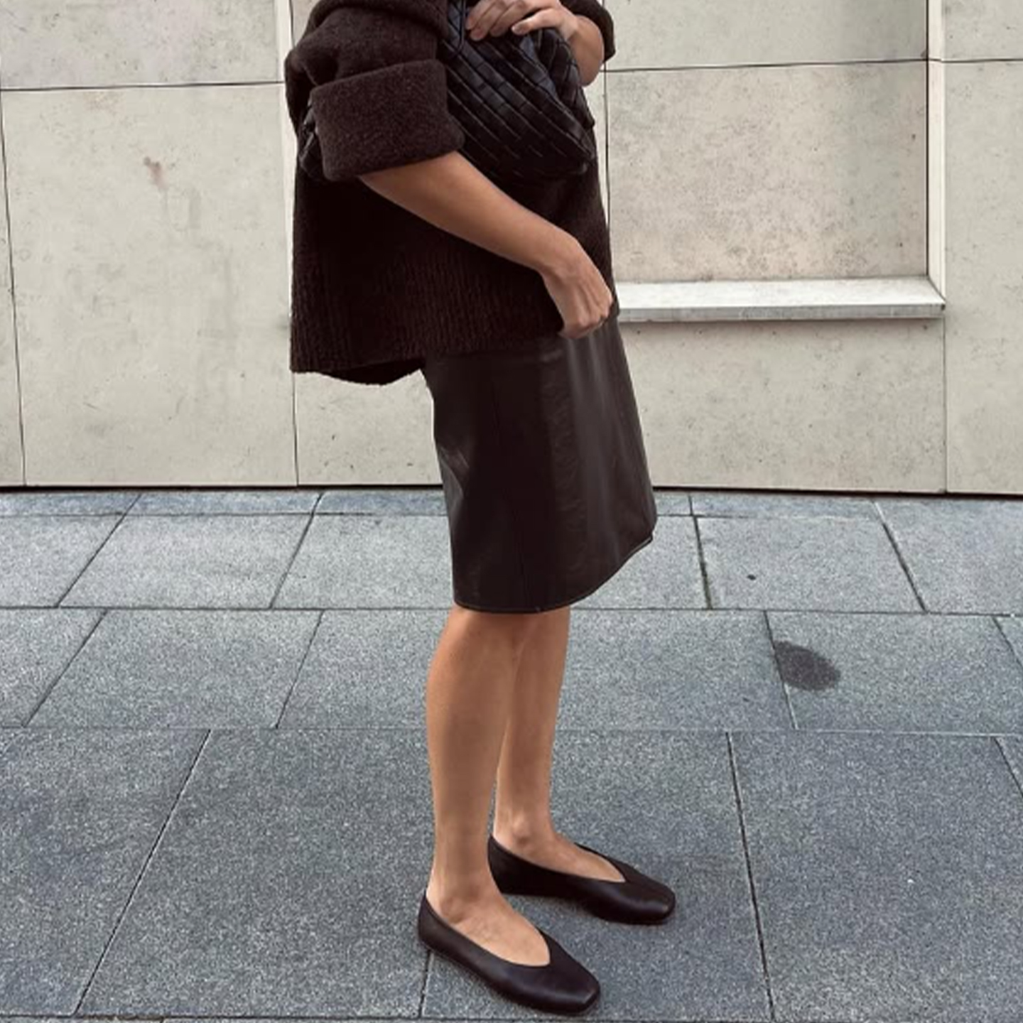 绝美巨好看的秋冬美拉德半身裙2025新款女包臀裙咖色皮裙棕色半裙