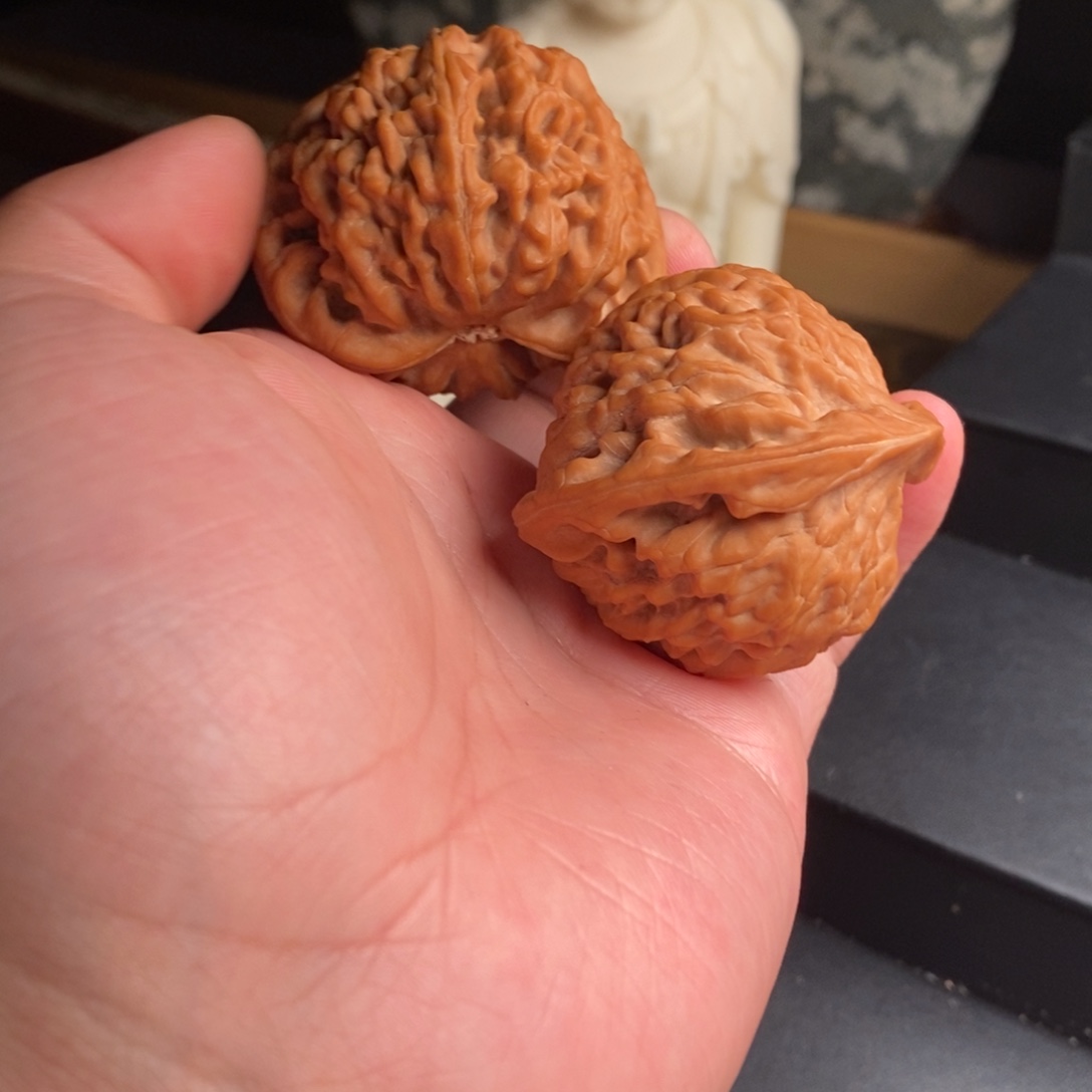 蔚***吊坠文玩核桃核为贵