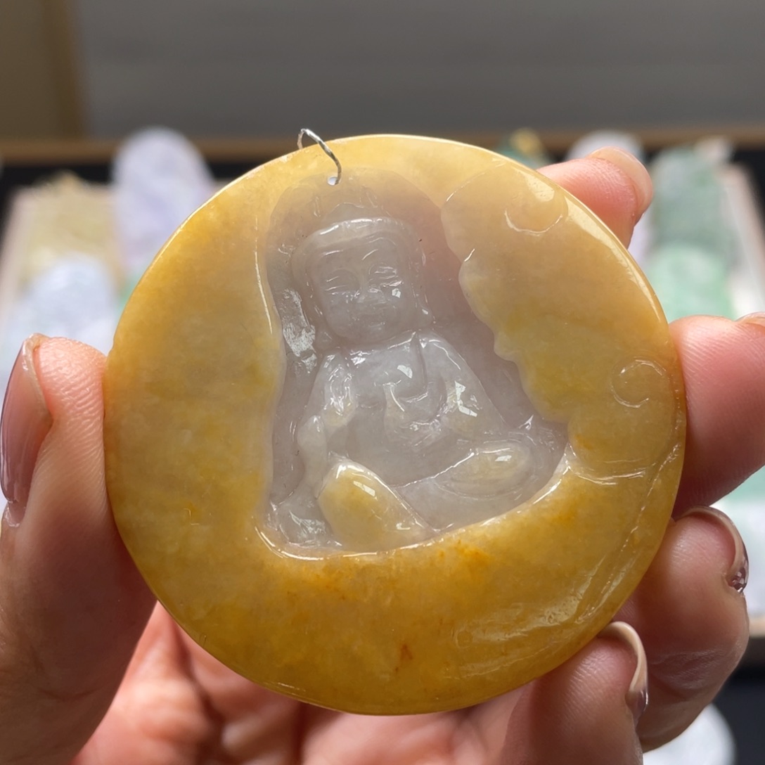 翡翠吊坠(不含链)未镶嵌