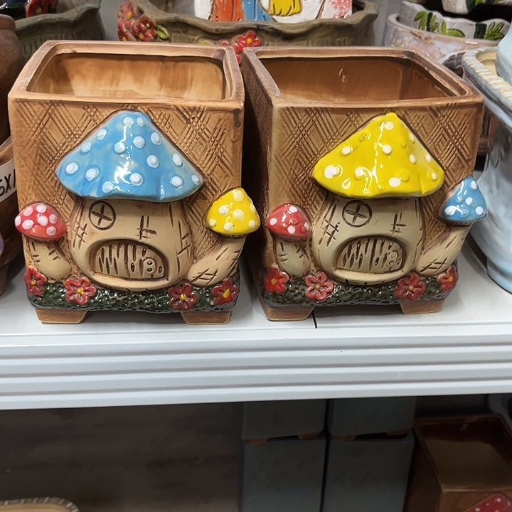 粗陶材质多肉花盆