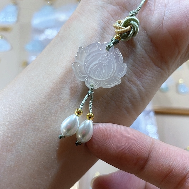 玛瑙/玉髓颈饰合金