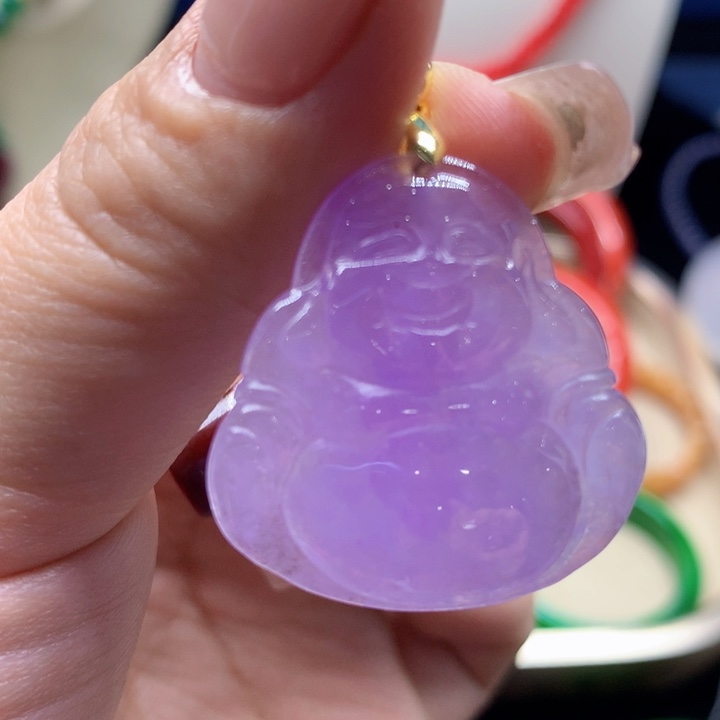 翡翠颈饰未镶嵌吊坠