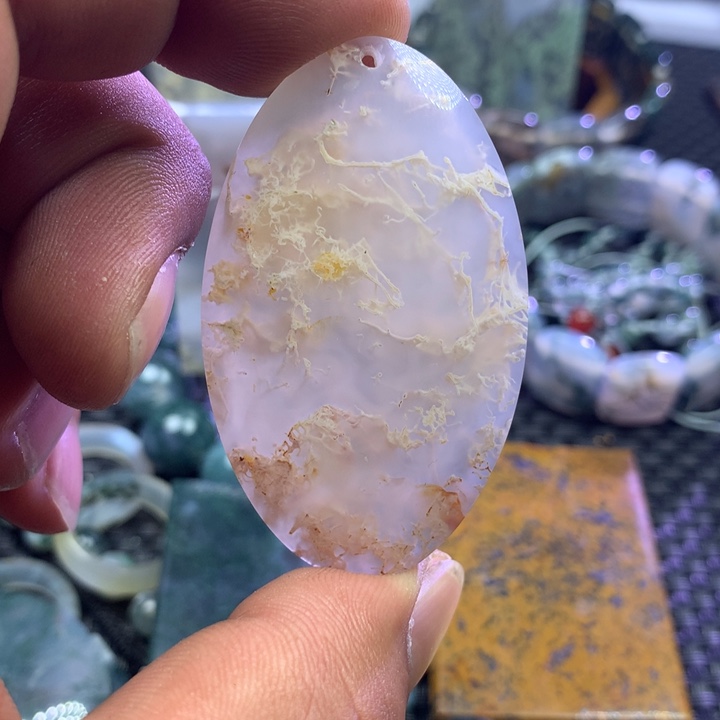 玛瑙/玉髓吊坠(赠链)未镶嵌鹏*