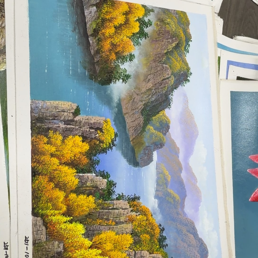 油画我也想要这样一