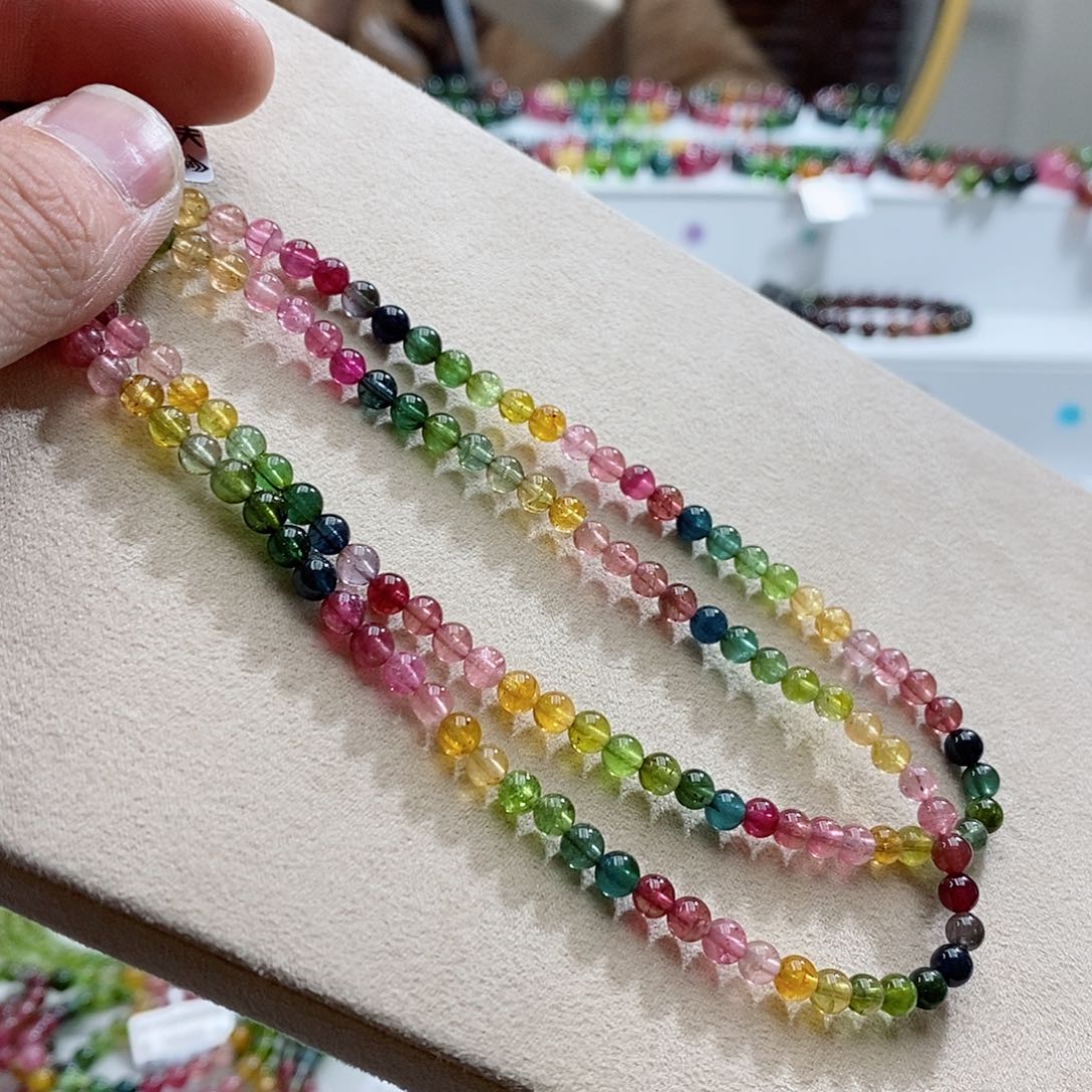 碧玺手链未镶嵌手链