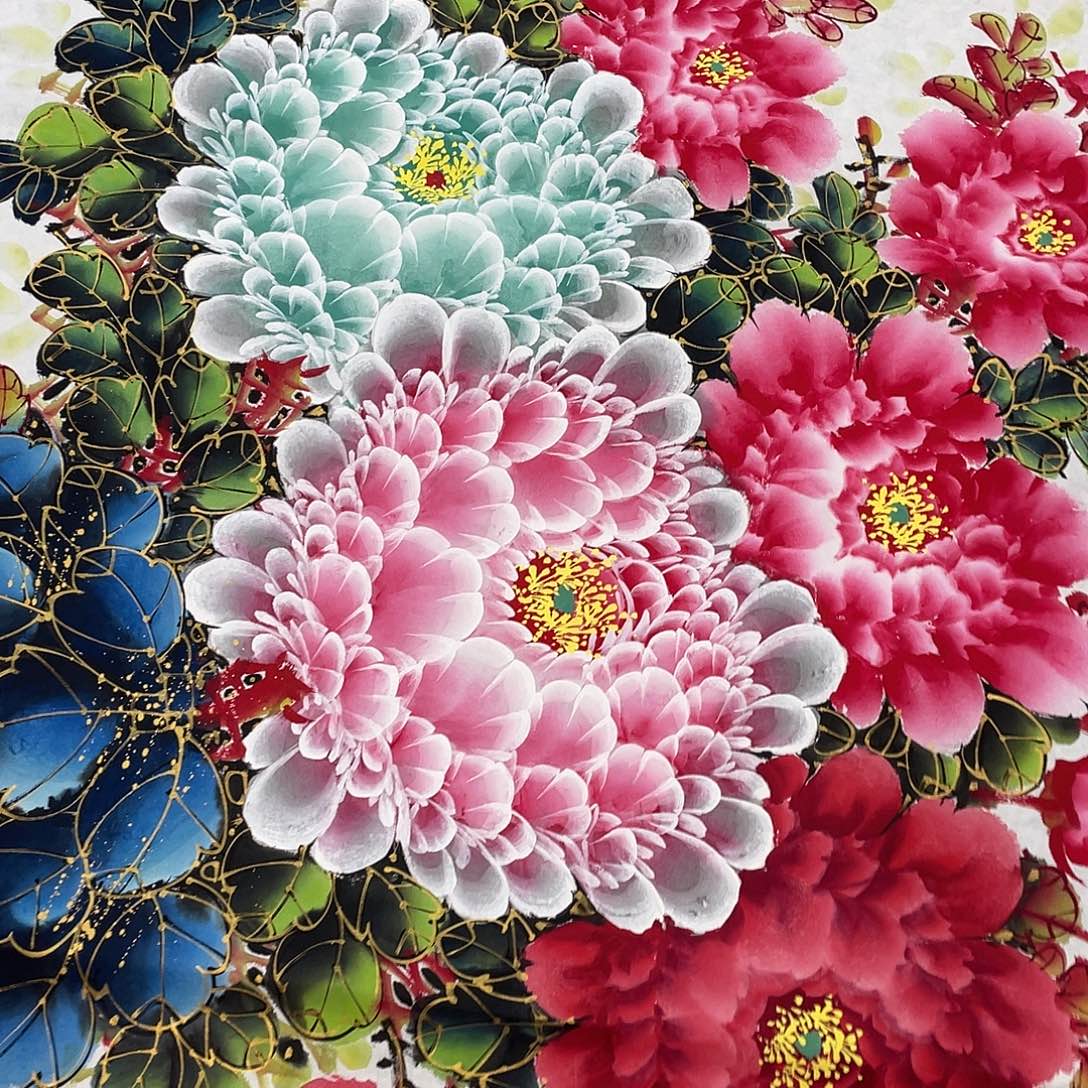 国画今天早上起来发现
