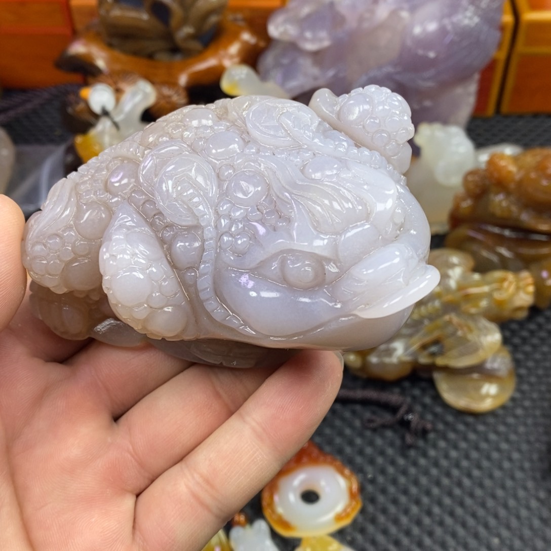 玛瑙/玉髓手把未镶嵌