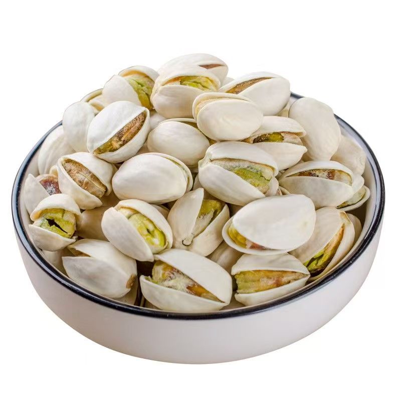 【开心果一斤装】原味大颗粒坚果干果新货零食酥脆250g*2【含包装】