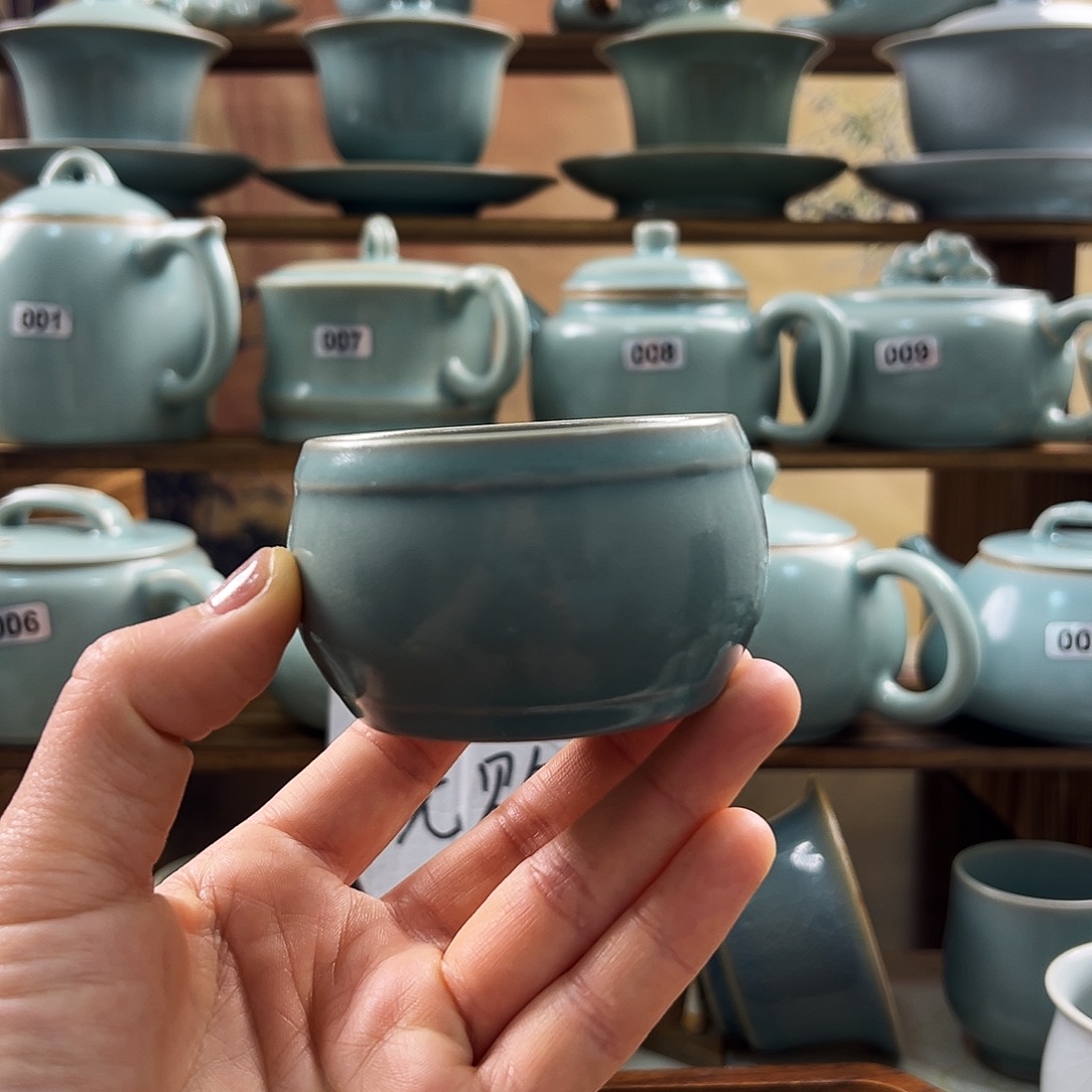 仿古釉鼓腹杯福利价