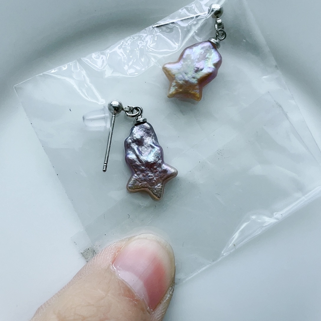 淡水珍珠颈饰钛钢