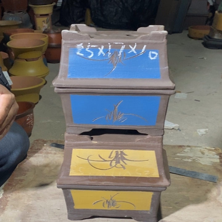 紫砂花盆紫砂紫砂