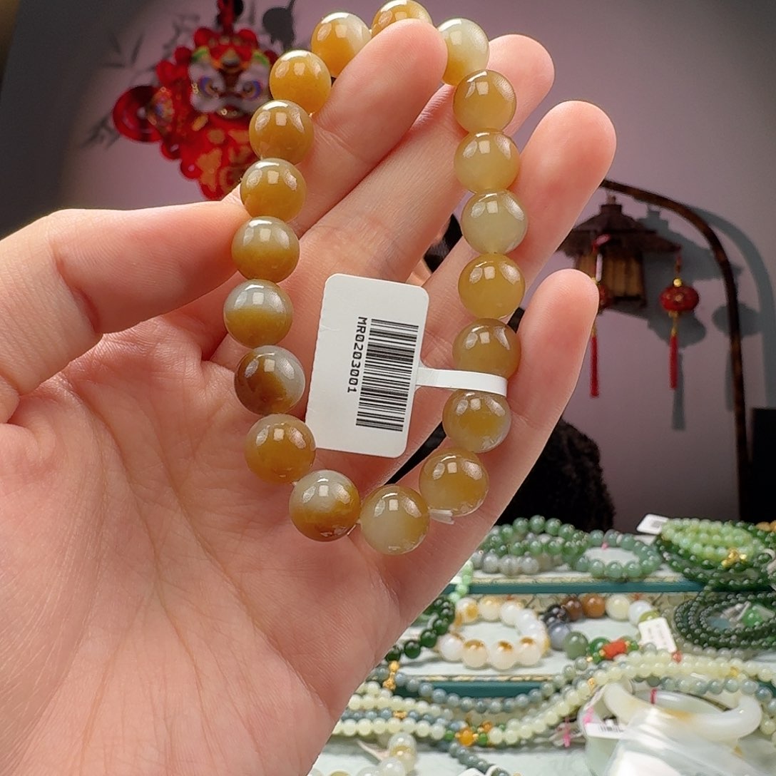 和田玉手串未镶嵌