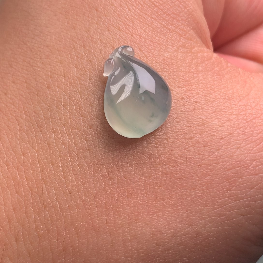 定制翡翠未镶嵌翡翠挂件
