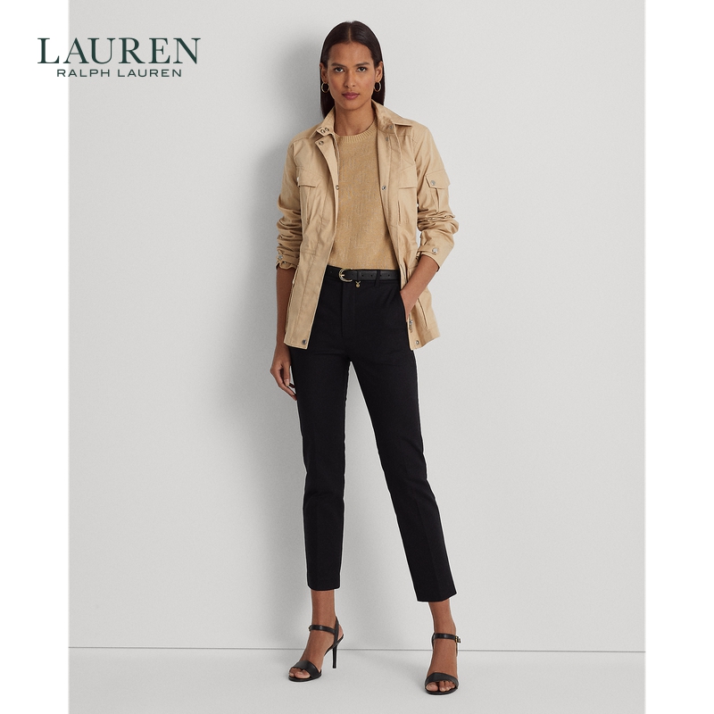 Lauren/拉夫劳伦女装 经典款双面弹力长裤RL60689