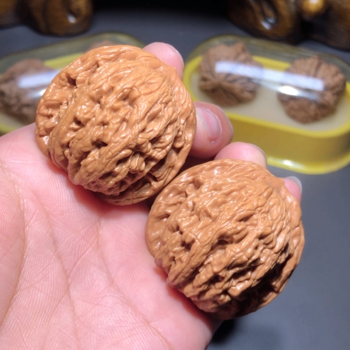 文玩核桃把件39麦虎