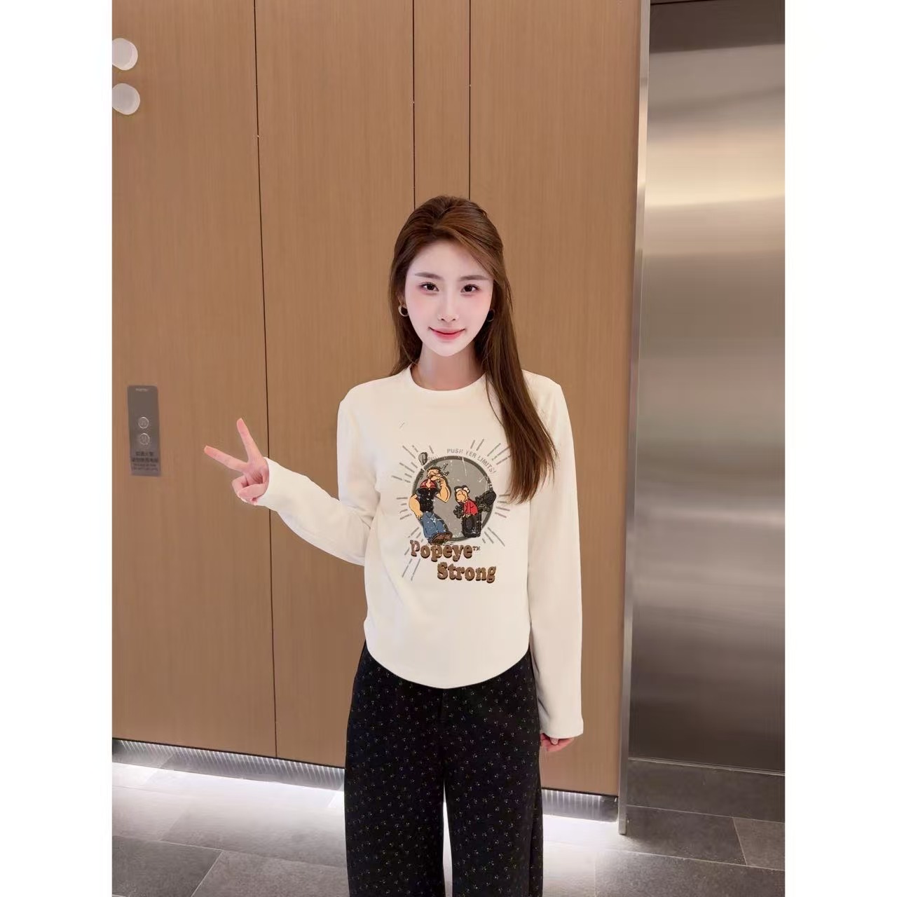 【减龄卡通T恤上衣】小允姐姐2025新款时尚高级T恤上衣