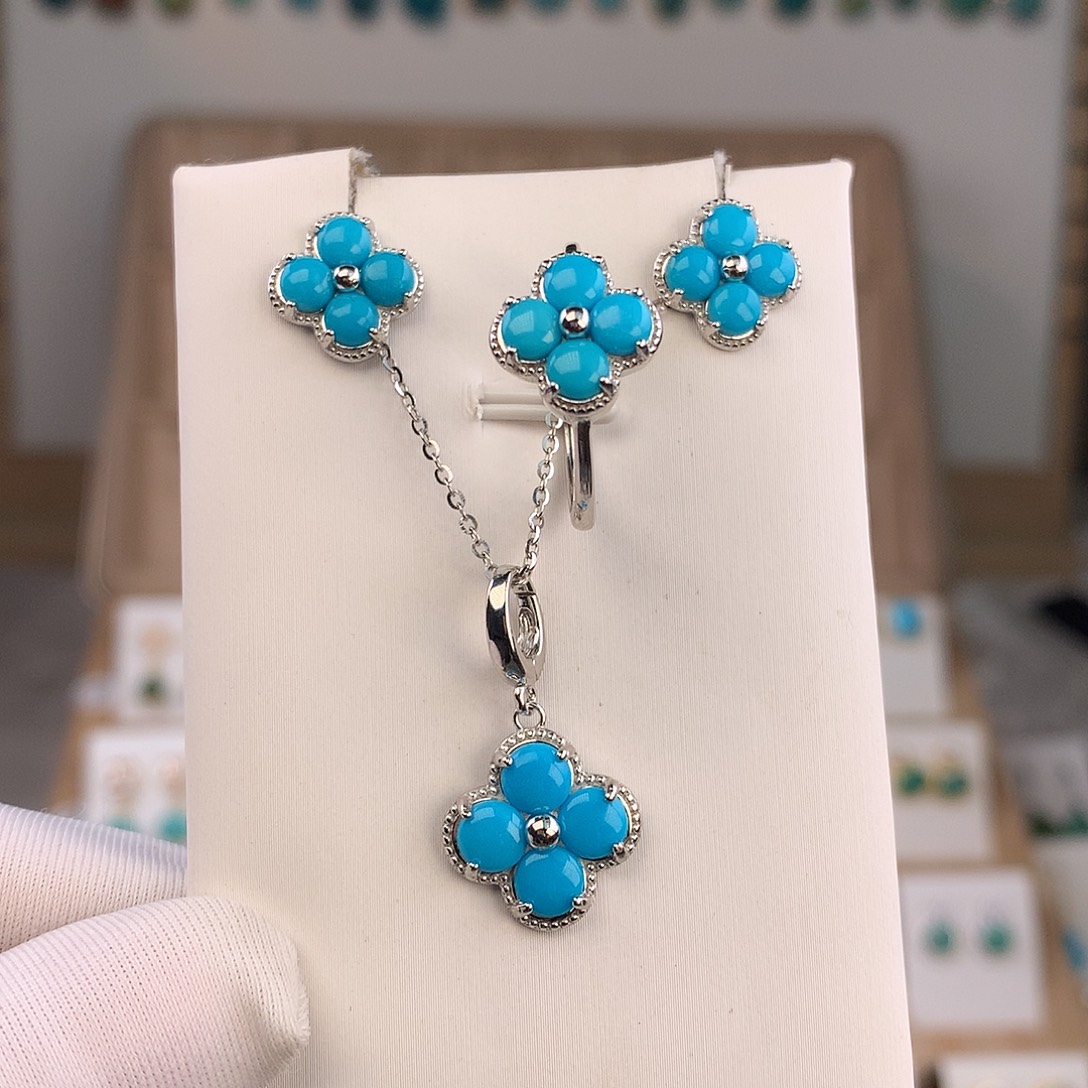 绿松石未镶嵌项链