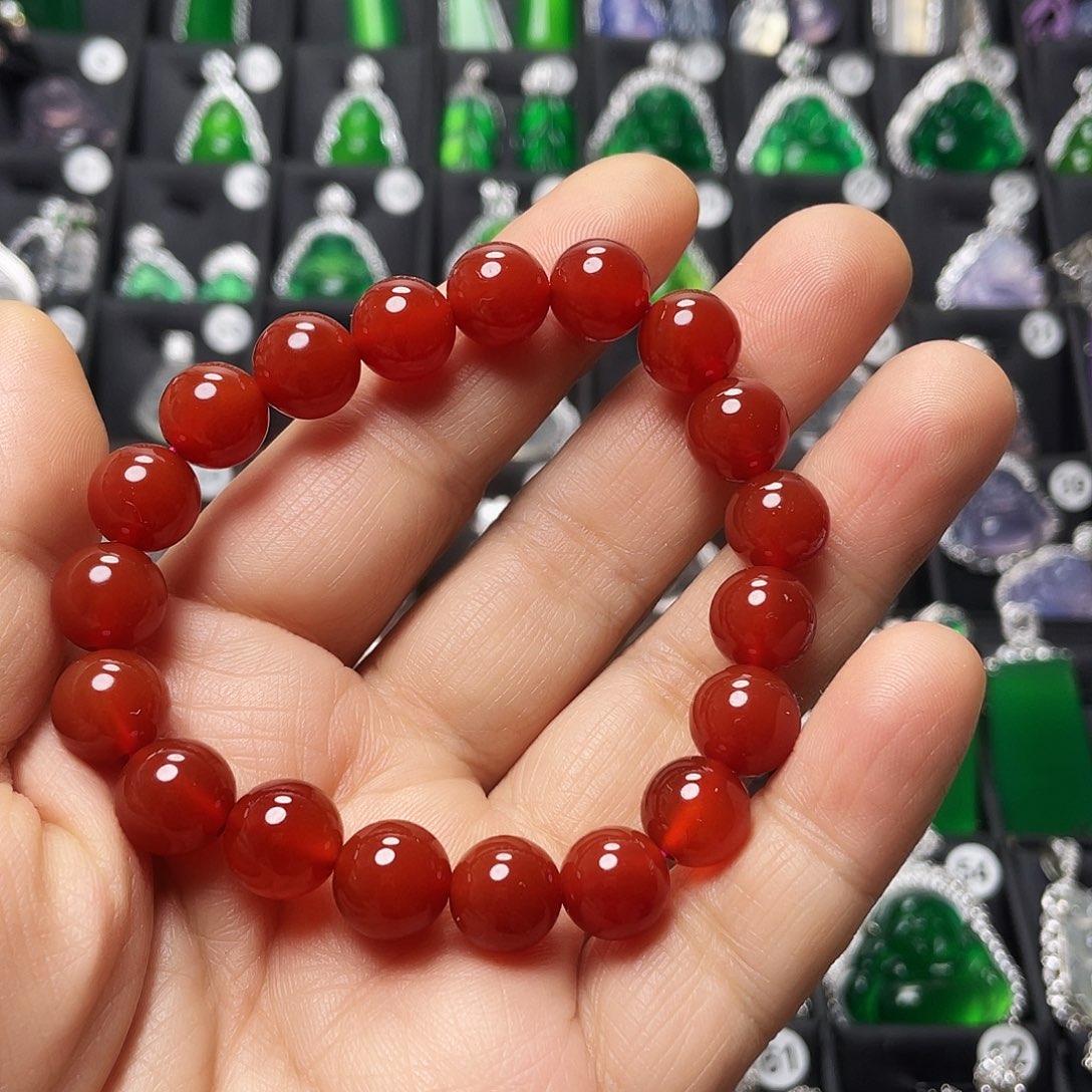 玛瑙/玉髓合金手链
