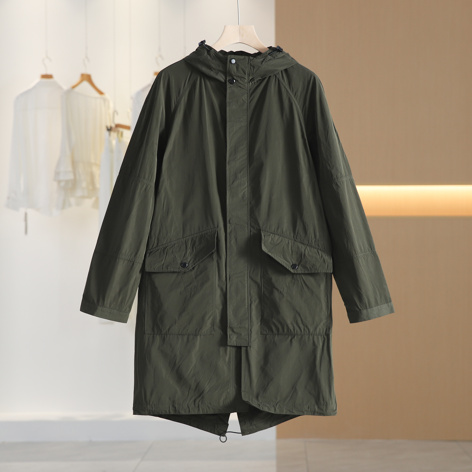 【半价q仓-唐长老自营】62808男装外套JJ51-11男士户外百搭连帽