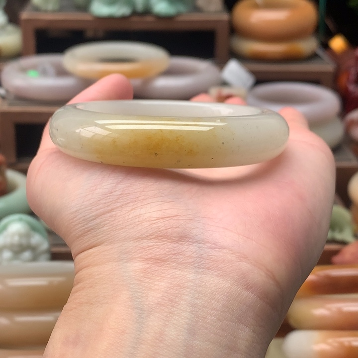 查罗石合金手镯（开口镯）手镯